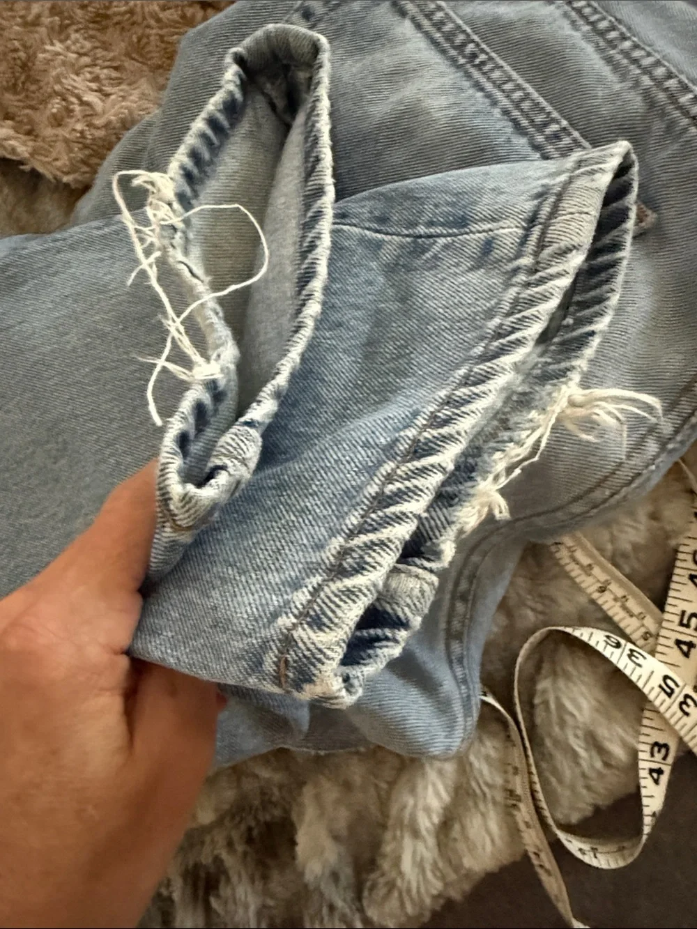 Vintage 2000 Levi's 501 Classic Straight-Leg Jeans Med Stone Wash 34 X 33 Mexico